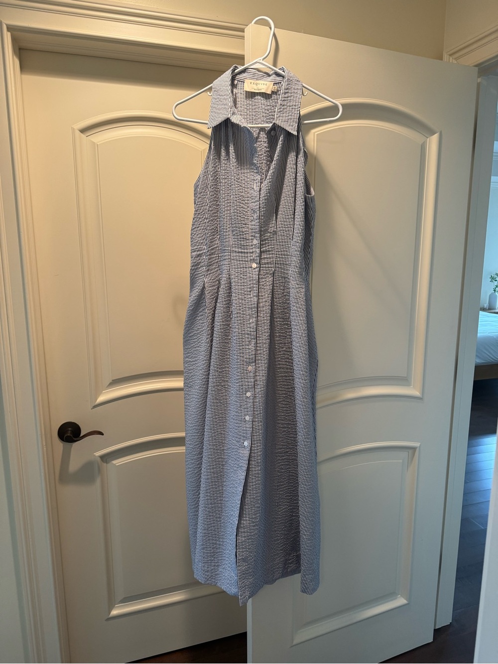 Anthropologie Tobie Sleeveless Shirtdress by Exquise - Picture 6 of 7